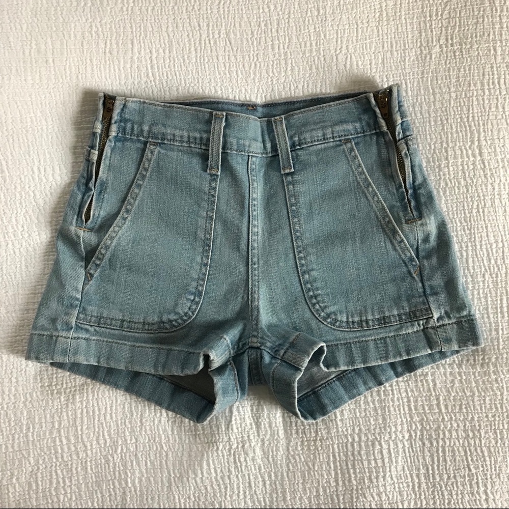 Levis orange tab denim shorts